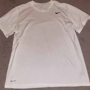White Dri-Fit Nike Tshirt